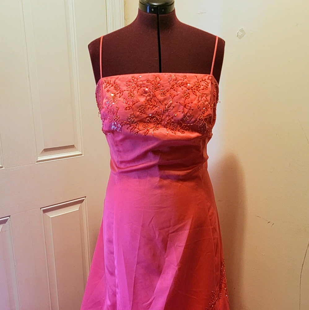 Beautiful Pink plus sized Prom/ Bridesmaid Dress- size 24